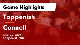 Toppenish  vs Connell  Game Highlights - Jan. 23, 2022