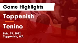 Toppenish  vs Tenino  Game Highlights - Feb. 25, 2022