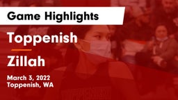 Toppenish  vs Zillah  Game Highlights - March 3, 2022