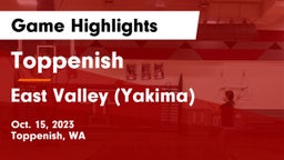 Toppenish  vs East Valley  (Yakima) Game Highlights - Oct. 15, 2023