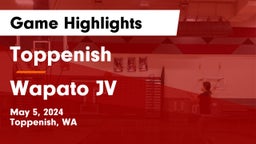 Toppenish  vs Wapato JV Game Highlights - May 5, 2024