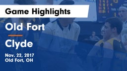 Old Fort  vs Clyde  Game Highlights - Nov. 22, 2017