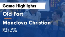 Old Fort  vs Monclova Christian Game Highlights - Dec. 7, 2017