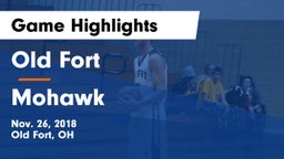 Old Fort  vs Mohawk  Game Highlights - Nov. 26, 2018
