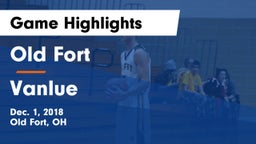 Old Fort  vs Vanlue  Game Highlights - Dec. 1, 2018