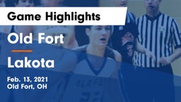 Old Fort  vs Lakota Game Highlights - Feb. 13, 2021