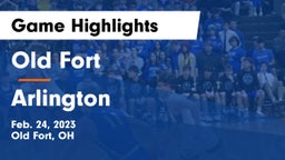 Old Fort  vs Arlington  Game Highlights - Feb. 24, 2023