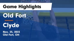 Old Fort  vs Clyde  Game Highlights - Nov. 25, 2023