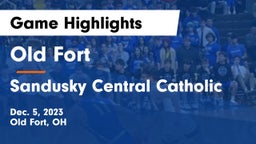 Old Fort  vs Sandusky Central Catholic Game Highlights - Dec. 5, 2023