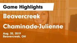 Beavercreek  vs Chaminade-Julienne  Game Highlights - Aug. 20, 2019