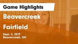 Beavercreek  vs Fairfield  Game Highlights - Sept. 3, 2019