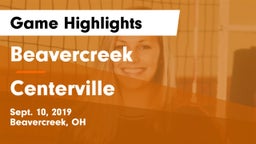 Beavercreek  vs Centerville Game Highlights - Sept. 10, 2019