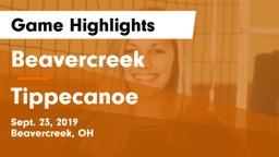 Beavercreek  vs Tippecanoe Game Highlights - Sept. 23, 2019