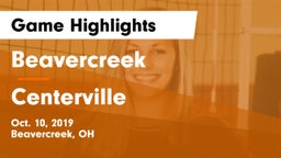 Beavercreek  vs Centerville Game Highlights - Oct. 10, 2019
