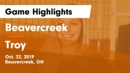 Beavercreek  vs Troy  Game Highlights - Oct. 22, 2019