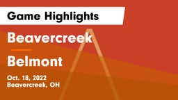 Beavercreek  vs Belmont  Game Highlights - Oct. 18, 2022