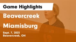Beavercreek  vs Miamisburg  Game Highlights - Sept. 7, 2023