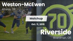 Matchup: Weston-McEwen vs. Riverside  2019