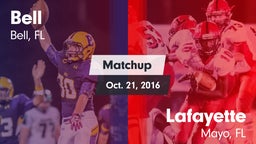 Matchup: Bell  vs. Lafayette  2016