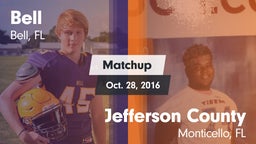 Matchup: Bell  vs. Jefferson County  2016