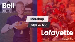 Matchup: Bell  vs. Lafayette  2017