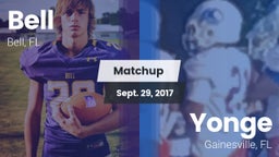 Matchup: Bell  vs. Yonge  2017