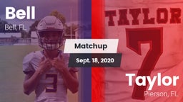 Matchup: Bell  vs. Taylor  2020