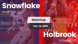 Matchup: Snowflake High vs. Holbrook  2016
