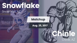 Matchup: Snowflake High vs. Chinle  2017