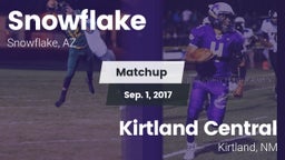 Matchup: Snowflake High vs. Kirtland Central  2017
