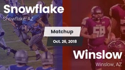 Matchup: Snowflake High vs. Winslow  2018