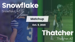 Matchup: Snowflake High vs. Thatcher  2020