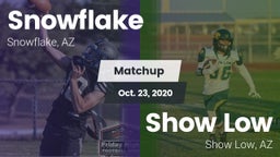 Matchup: Snowflake High vs. Show Low  2020