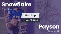 Matchup: Snowflake High vs. Payson  2020