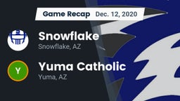 Recap: Snowflake  vs. Yuma Catholic  2020