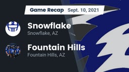 Recap: Snowflake  vs. Fountain Hills  2021