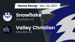 Recap: Snowflake  vs. Valley Christian  2021