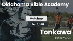 Matchup: Oklahoma Bible  vs. Tonkawa  2017