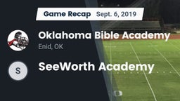 Recap: Oklahoma Bible Academy vs. SeeWorth Academy 2019
