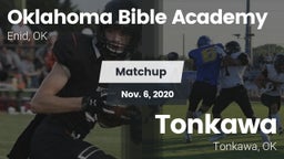Matchup: Oklahoma Bible  vs. Tonkawa  2020