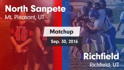 Matchup: North Sanpete High vs. Richfield  2016