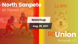 Matchup: North Sanpete High vs. Union  2017