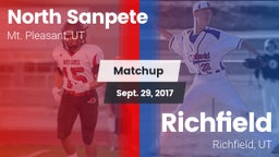 Matchup: North Sanpete High vs. Richfield  2017
