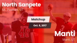 Matchup: North Sanpete High vs. Manti  2017