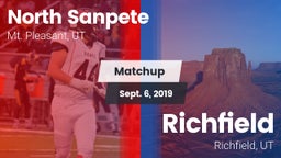 Matchup: North Sanpete High vs. Richfield  2019