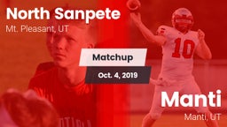 Matchup: North Sanpete High vs. Manti  2019