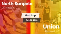 Matchup: North Sanpete High vs. Union  2020