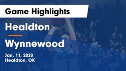 Healdton  vs Wynnewood  Game Highlights - Jan. 11, 2020