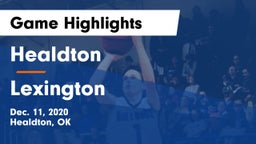 Healdton  vs Lexington  Game Highlights - Dec. 11, 2020