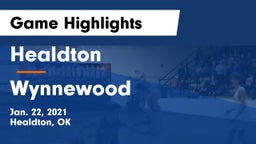 Healdton  vs Wynnewood  Game Highlights - Jan. 22, 2021